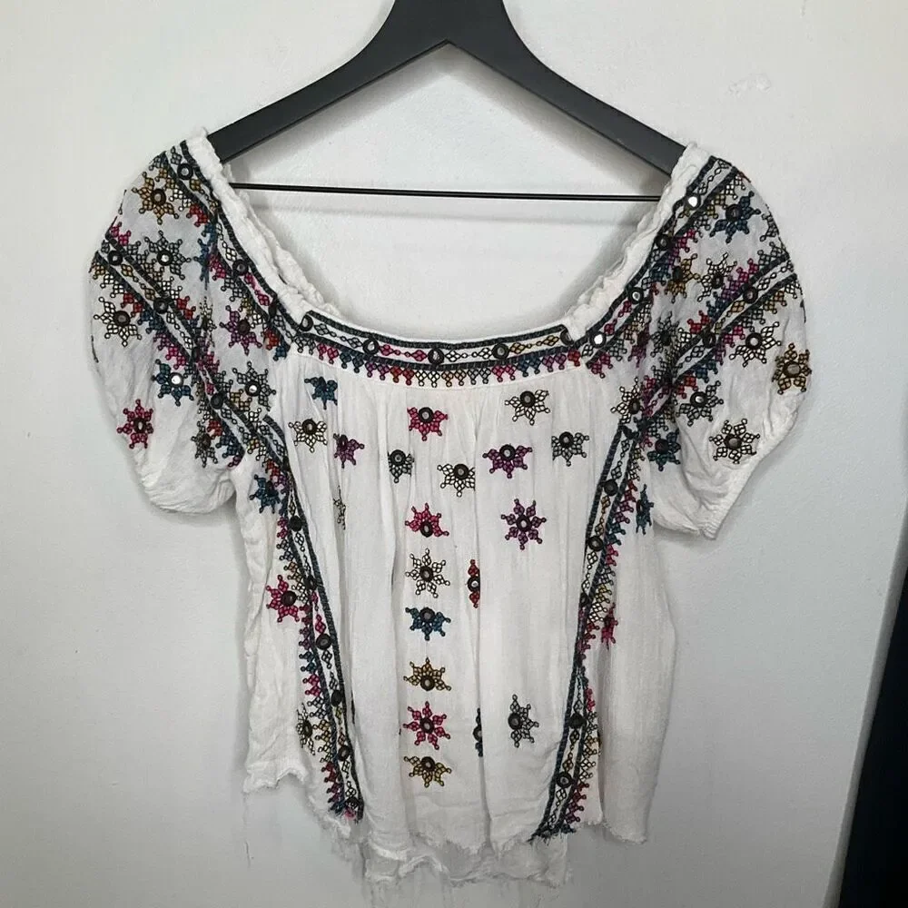 Free People Aurora Off The Shoulder Top